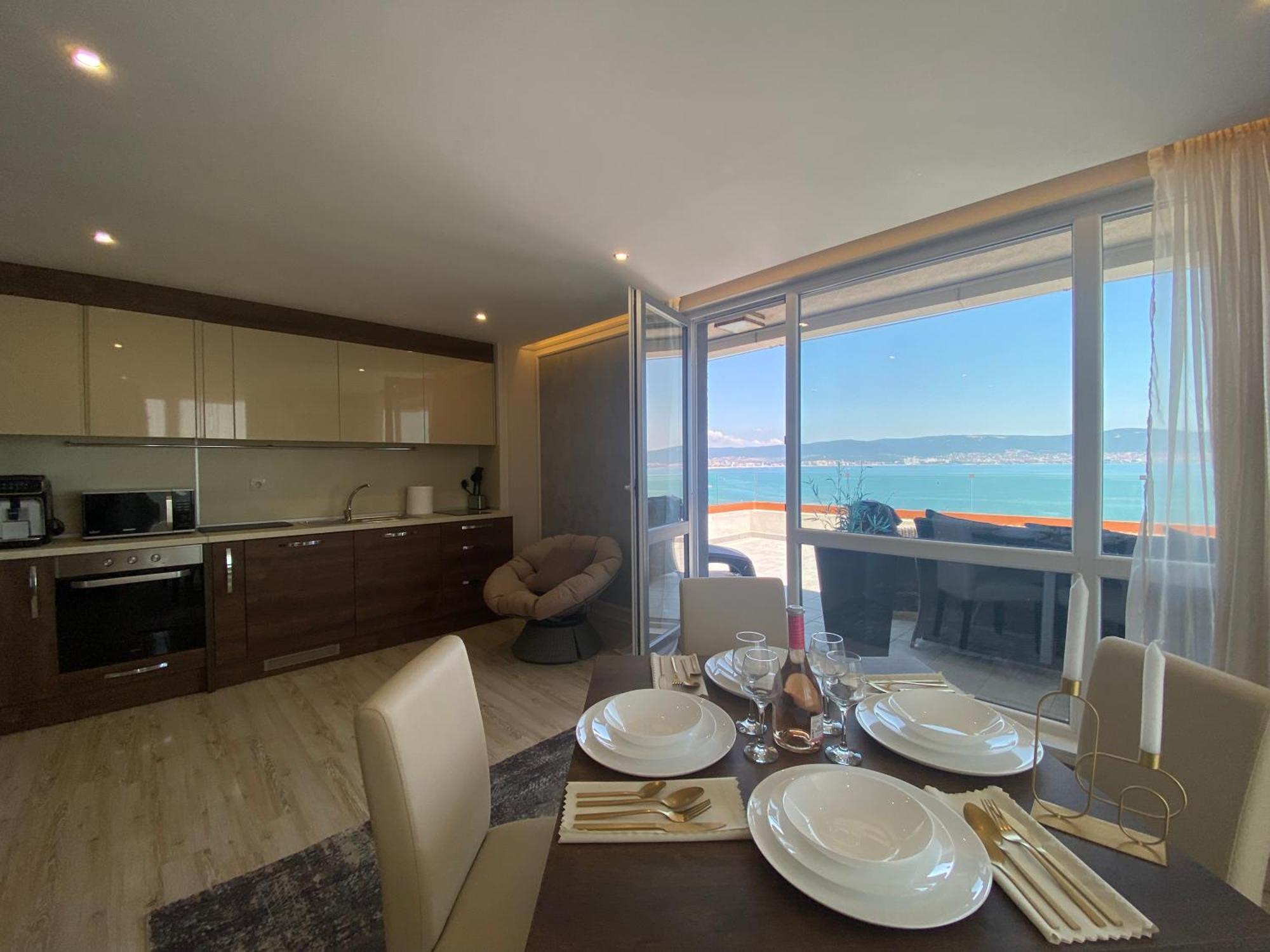 Paradiso 'В' 607 Large Luxury Apartment Nessebar Extérieur photo