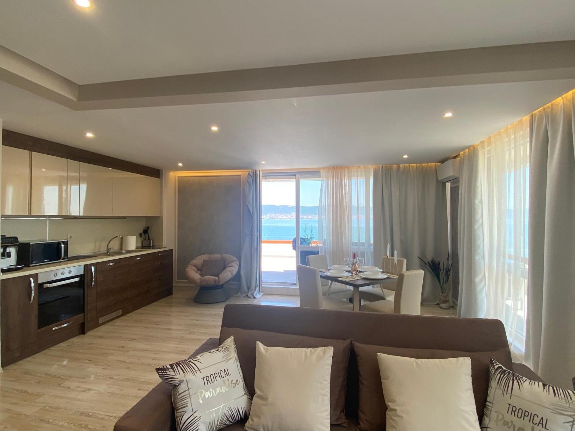 Paradiso 'В' 607 Large Luxury Apartment Nessebar Extérieur photo